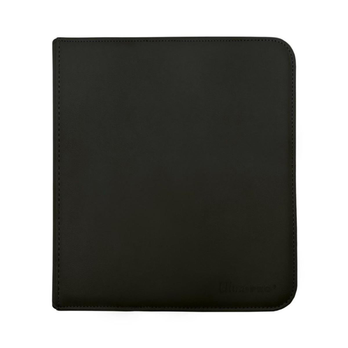 Ultra Pro 12 Pocket Zippered Pro Binder Black