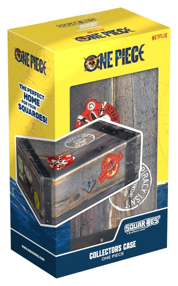 Squaroes Collectors Case 800 ONE PIECE – Wooden Chest