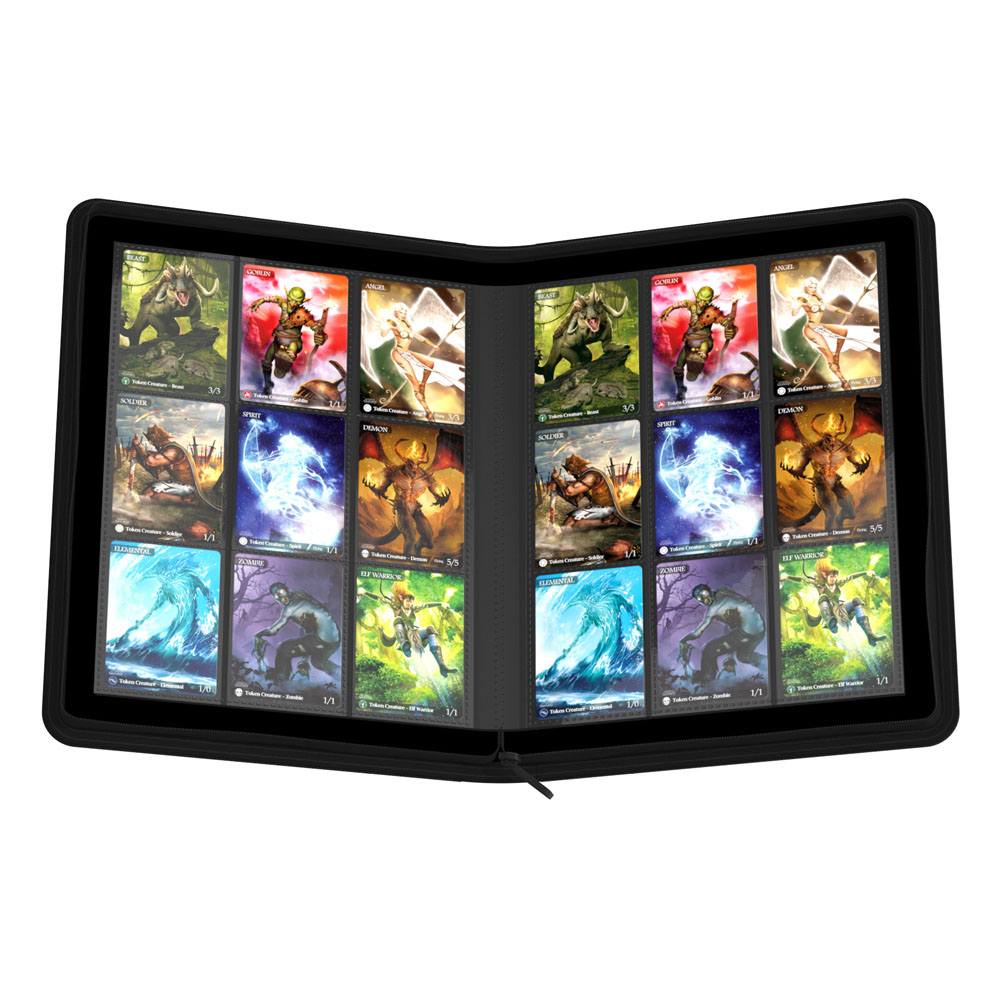 Ultimate Guard Zipfolio 360 Xenoskin – 18-Pocket Sammelalbum mit Reißverschluss