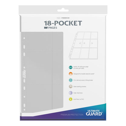 Ultimate Guard 18-Pocket Pages Side-Loading (10 Stück) – Farbvariante