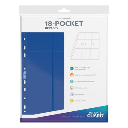 Ultimate Guard 18-Pocket Pages Side-Loading (10 Stück) – Farbvariante