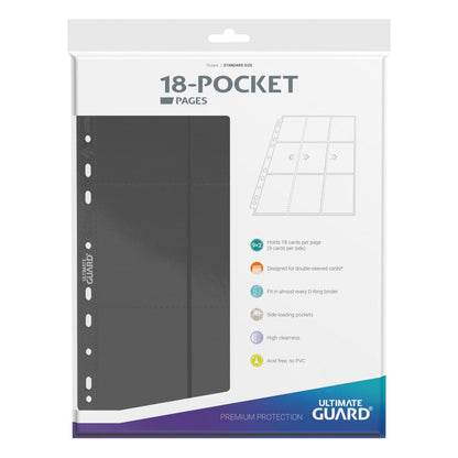 Ultimate Guard 18-Pocket Pages Side-Loading (10 Stück) – Farbvariante
