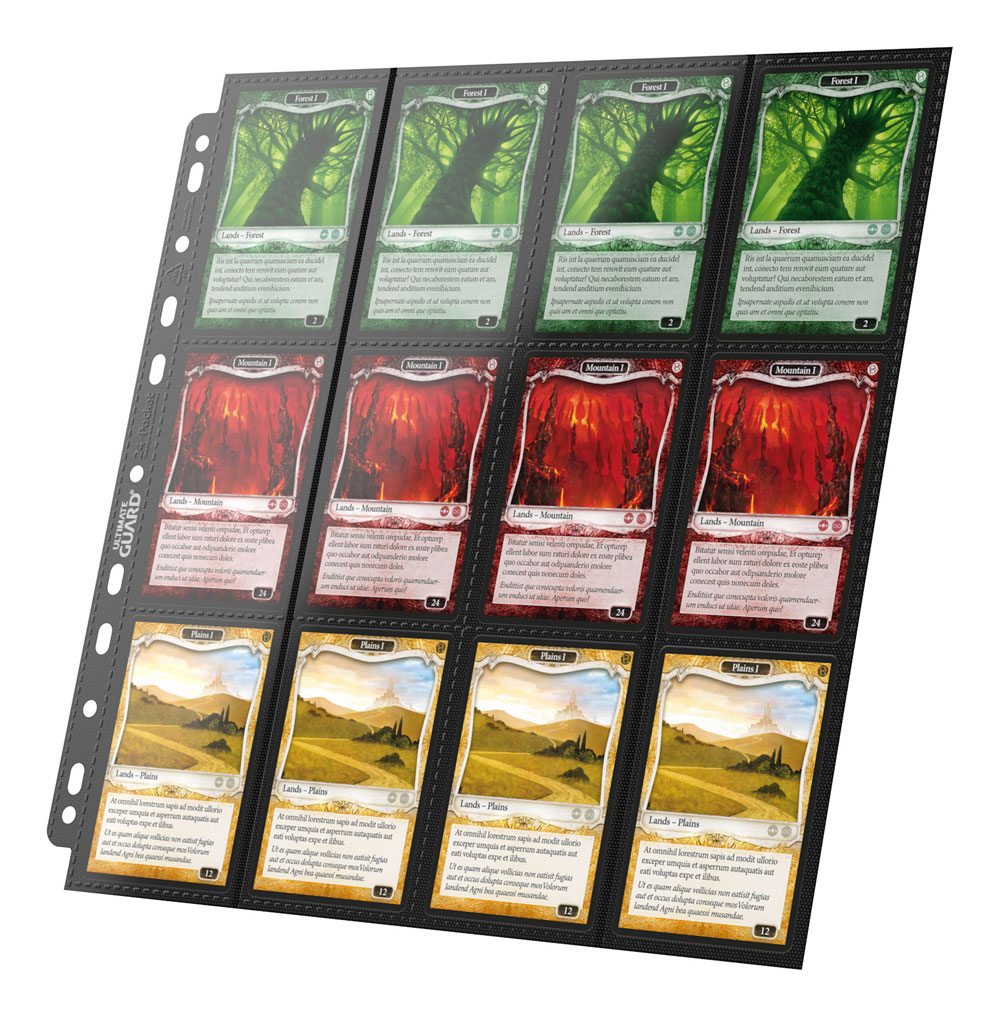 Ultimate Guard 24-Pocket QuadRow Pages Side-Loading (10 Stück)