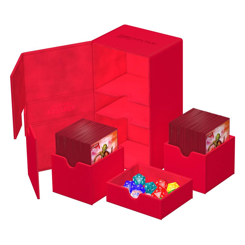 Ultimate Guard Twin Flip'n'Tray 200+ Xenoskin – Doppelte Premium-Deckbox