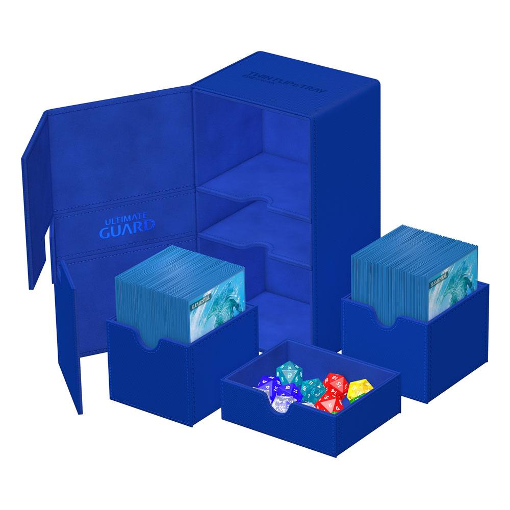 Ultimate Guard Twin Flip'n'Tray 200+ Xenoskin – Doppelte Premium-Deckbox