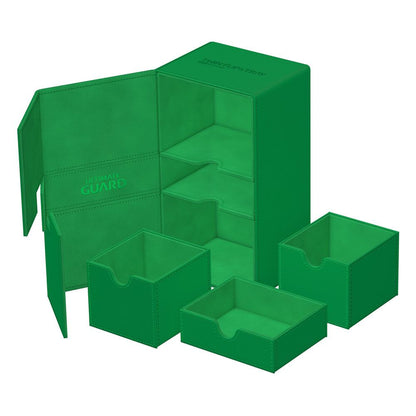 Ultimate Guard Twin Flip'n'Tray 200+ Xenoskin – Doppelte Premium-Deckbox