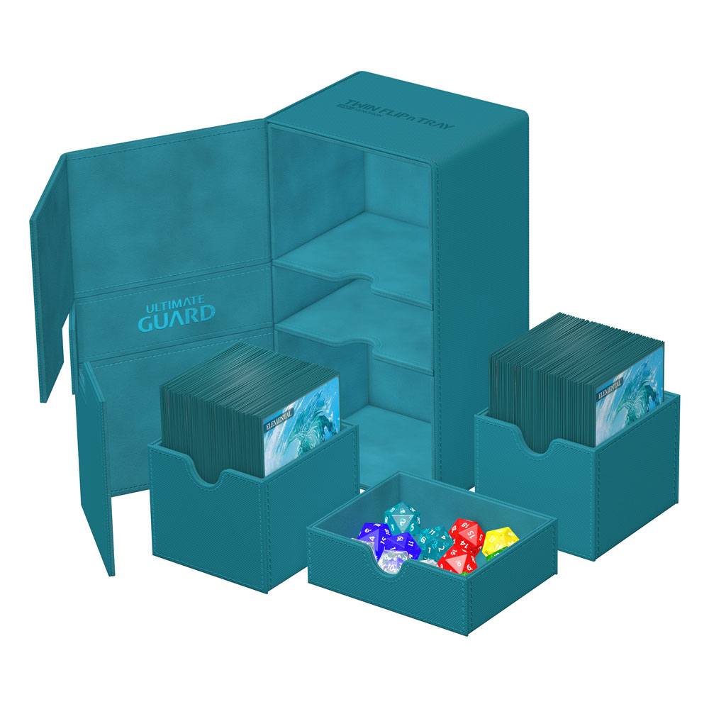 Ultimate Guard Twin Flip'n'Tray 200+ Xenoskin – Doppelte Premium-Deckbox