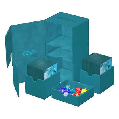 Ultimate Guard Twin Flip'n'Tray 200+ Xenoskin – Doppelte Premium-Deckbox