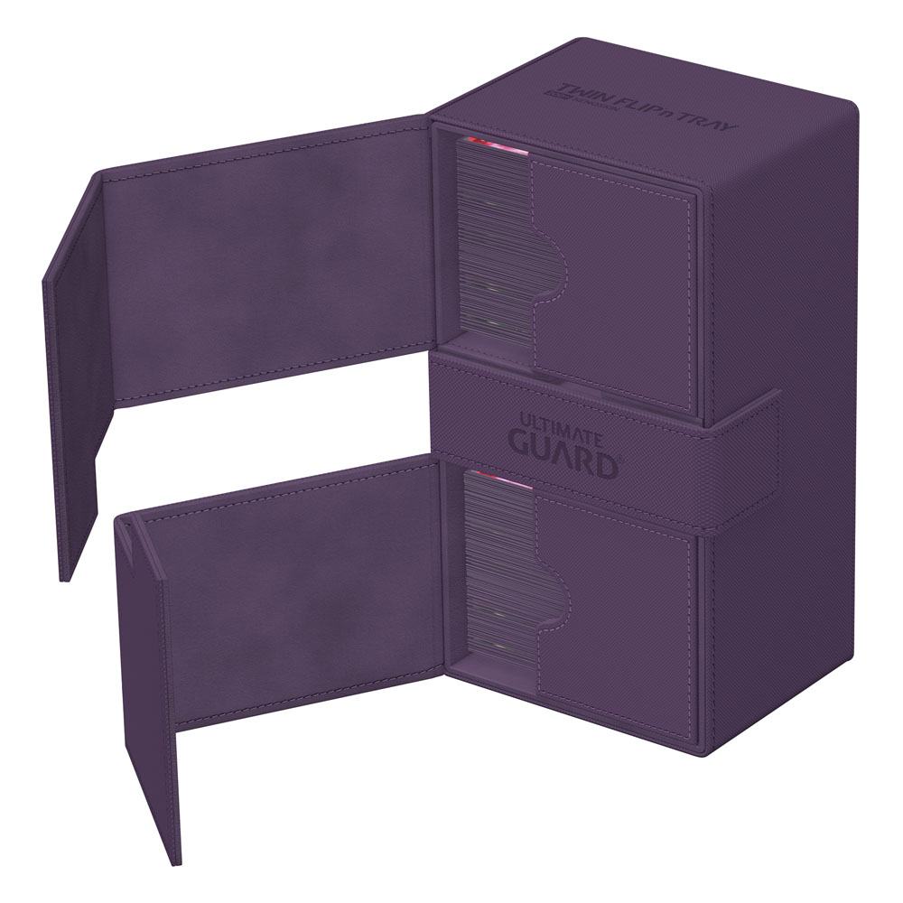 Ultimate Guard Twin Flip'n'Tray 200+ Xenoskin – Doppelte Premium-Deckbox