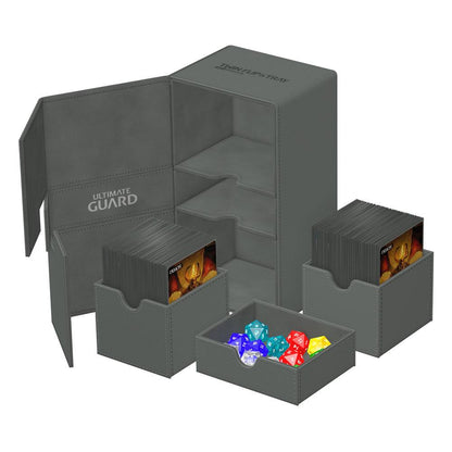 Ultimate Guard Twin Flip'n'Tray 200+ Xenoskin – Doppelte Premium-Deckbox