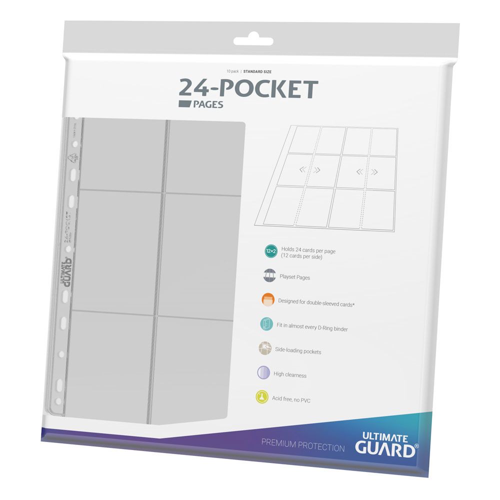Ultimate Guard 24-Pocket QuadRow Pages Side-Loading (10 Stück)
