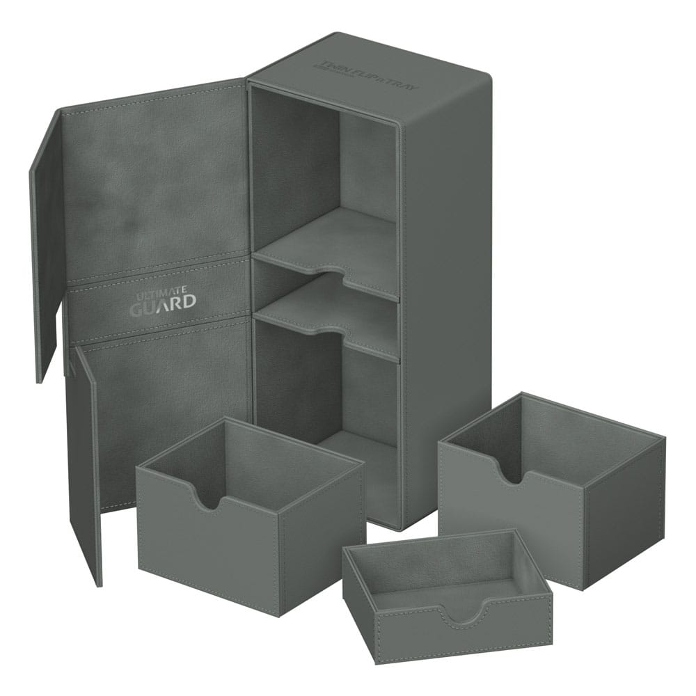 Ultimate Guard Twin Flip'n'Tray 266+ Xenoskin – Dual Commander Deck Box