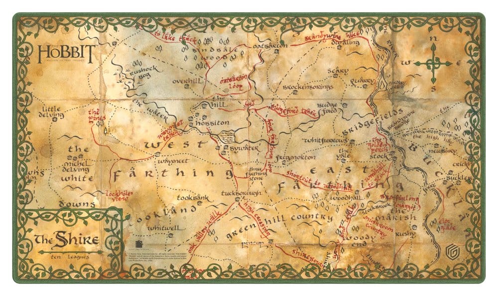 Ultimate Guard Play-Mat Standard The Hobbit™ – Middle-earth Editionen