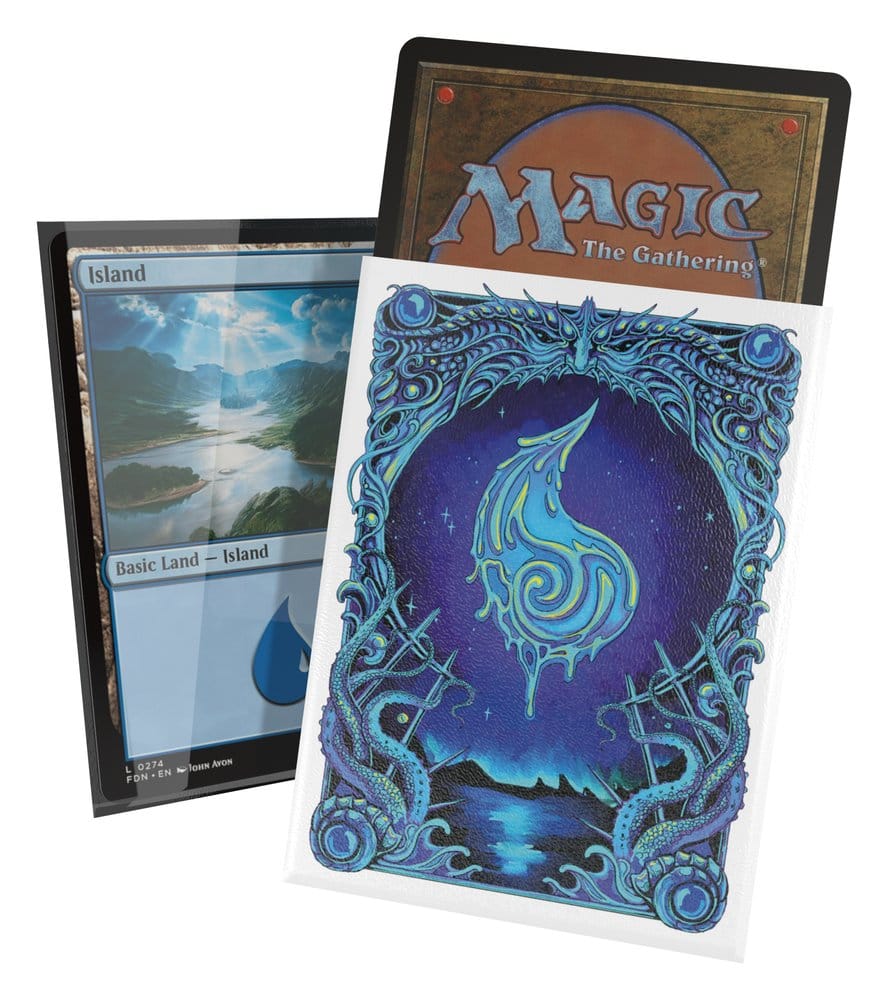 Ultimate Guard Art Sleeves Card Sleeves – Magic: The Gathering Mana Token Edition (100 Count)