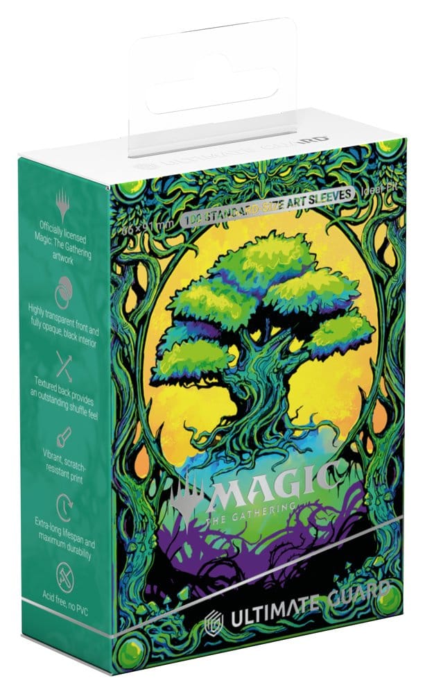 Ultimate Guard Art Sleeves Card Sleeves – Magic: The Gathering Mana Token Edition (100 Count)