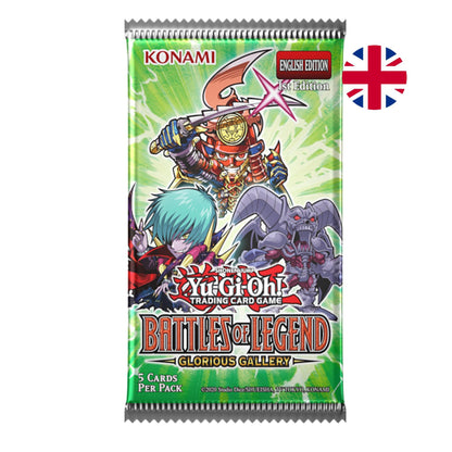 Yu-Gi-Oh! Battles of Legend: Glorious Gallery – Booster-Display (Englisch)