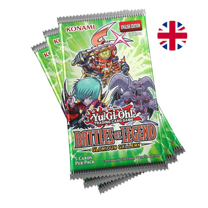 Yu-Gi-Oh! Battles of Legend: Glorious Gallery – Booster-Display (Englisch)